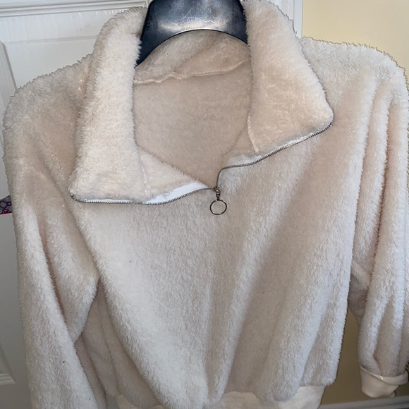 Teddy bear half zip sherpa - Picture 3 of 3